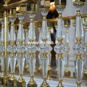 Custom Brass Railing Design For Premium Interiors Modern Terrace Grills Design