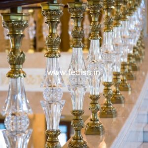 Modern Brass Staircase Railing For Interior Projects Compound Grill Design