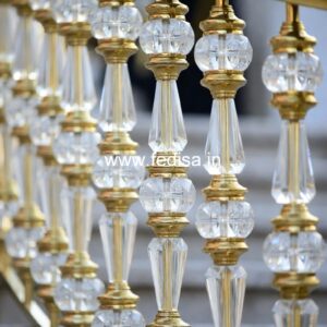 Decorative Brass Railing Design For Elegant Villas Round Grill Design