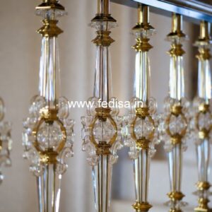 Decorative Brass Balcony Railing For Elegant Homes Simple Window Grill Design 2026