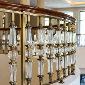 Premium Brass Railing Design For Luxury Projects Grill Gate Color