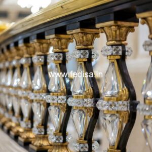 Elegant Brass Railing Design For High-end Homes Gate Design Grill