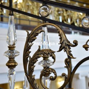 Traditional Brass Railing Design With Carving Work Steel Jangla Design