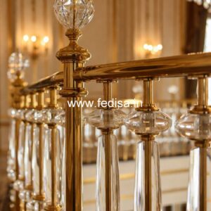 Classic Brass Staircase Design For Luxury Homes Grill Get Design