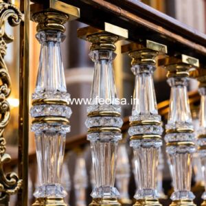 Brass Railing Design For Modern Interior Decoration Grill Color For House