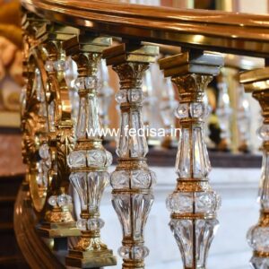 Decorative Brass Railing Design For Villas House Grill Color