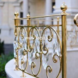 Modern Brass Railing For Interior Spaces Grill Ka Color