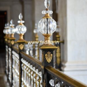 Classic Brass Balcony Railing Inspiration Safety Door Steel Grill Design