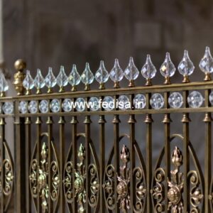 High Quality Brass Balcony Railing For Home Exterior Safety Grills For House