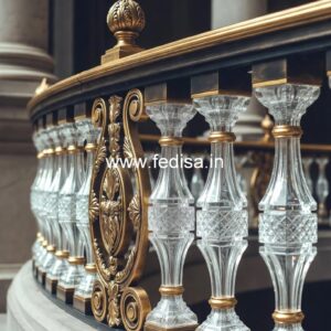 Brass Railing Design For High-end Interiors Wrought Iron Grill Design