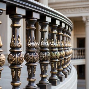Modern Brass Railing Design For Stylish Interiors Ss Grill Gate Design