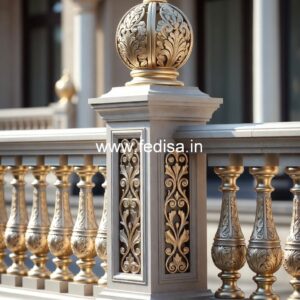 Premium Brass Staircase Railing Collection Grill Design Catalog