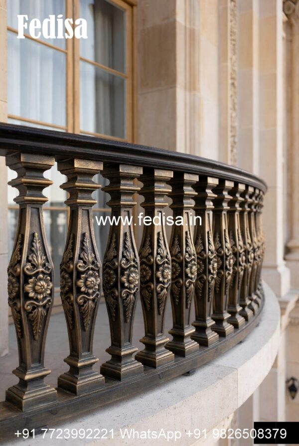 Window Railing Color Premium Brass Balcony Railing With Fine Craftsmanship Grill Window ...
