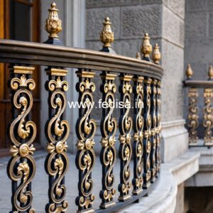 Custom Brass Balcony Railing For Unique Homes Grill Design 2026