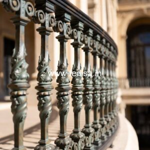 Classic Brass Railing Design For Premium Homes Gi Window Grill Design