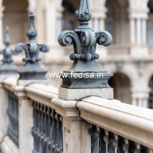 Premium Brass Balcony Railing For Designer Interiors Gate Upper Grill Design