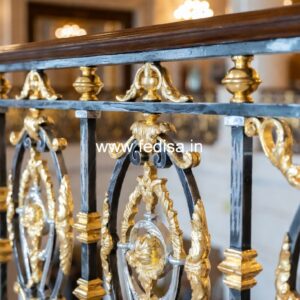 Premium Brass Handrail Design For Modern Spaces Pinterest Window Grill Design