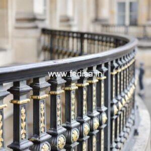 Antique Brass Balcony Railing Design For Interiors Grill Gate Catalog