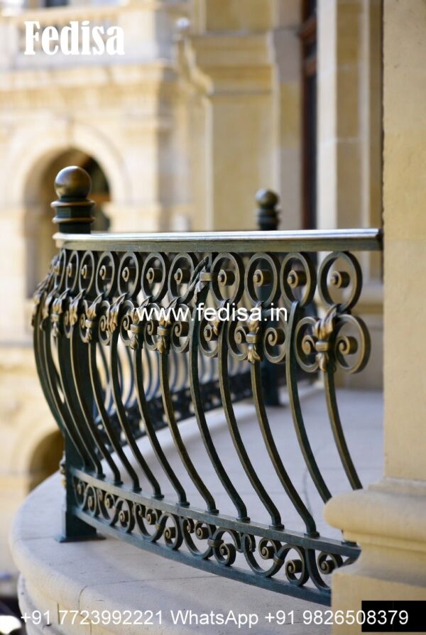 Shop Sliding Railing Elegant Brass Staircase Railing With Luxury Finish Sliding Grill For ...