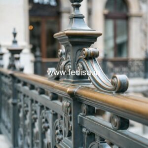 Decorative Brass Balcony Railing With Unique Design Door Steel Grill Design
