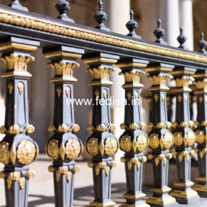 Modern Brass Handrail Design For Elegant Interiors Sliding Grill Gate