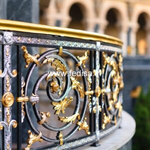Brass Staircase Railing Design With Luxury Appeal New Grill Design 2026