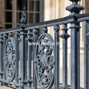 Luxury Brass Railing Design For Modern Homes Compound Wall Fencing Grill Design