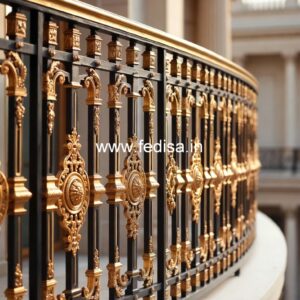 Premium Brass Balcony Railing Design Collection Lokhand Grill Design