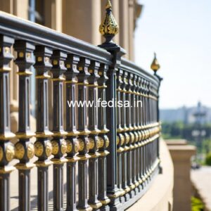 Designer Brass Handrail For Luxury Interiors Bamboo Grill Design