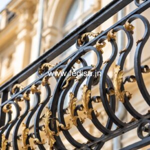 Modern Brass Railing For Interior Spaces Grill Design For Sitout