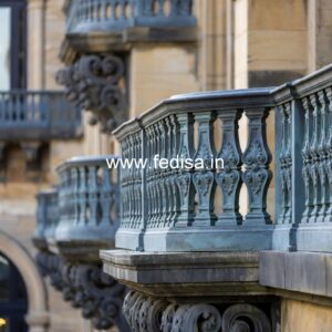Decorative Brass Handrail Design Grill Design For Porch