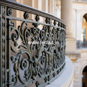 Decorative Brass Stair Railing For Villas Gate Ke Upar Ki Grill
