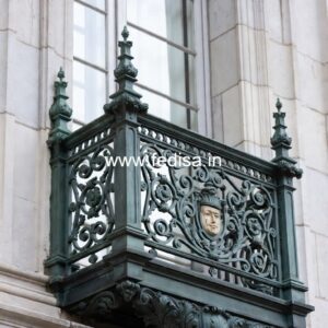 Modern Brass Handrail Design For Staircase Parking Grill Design