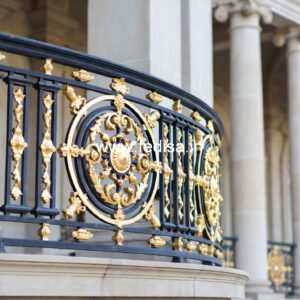 Designer Brass Staircase Railing For Modern Homes Contemporary Grill Design