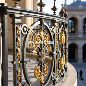 Brass Railing Design For Home Decoration Mesh Grill Design