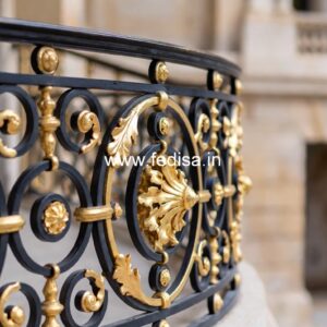 Modern Brass Staircase Handrail Design Best Window Grill Design For Home