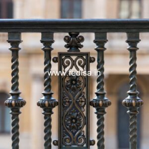 Brass Railing Design With Luxury Finish Grill Gate For Home