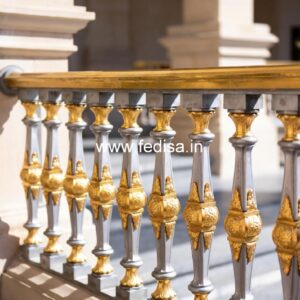 Designer Brass Staircase Railing Ideas Safety Door Design Steel