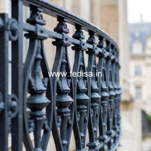 High Quality Brass Balcony Railing For Home Exterior Bay Window Grill Design