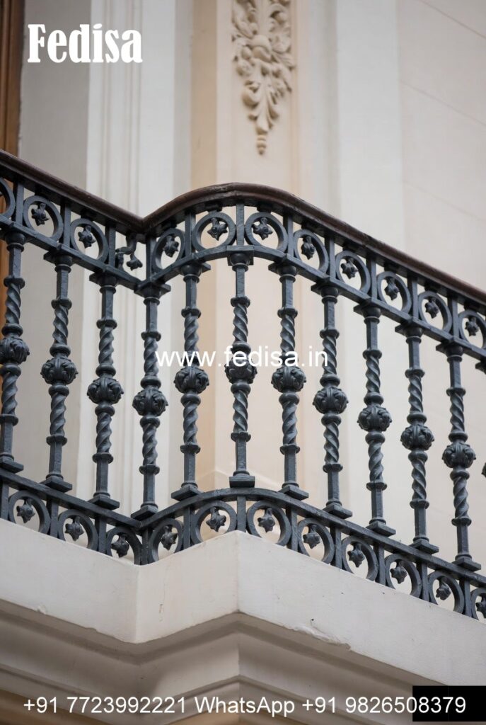 Royale Railing Royal Brass Railing Design For Grand Staircases Pipe Grill Gate Design ...