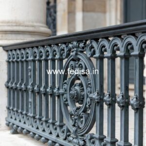 Premium Brass Balcony Railing For Contemporary Homes Safety Door Design In Iron