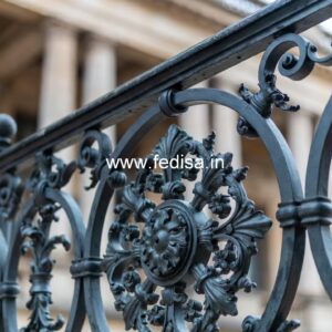 Brass Staircase Handrail Design For Modern Villas Modern Ventilation Grill Design