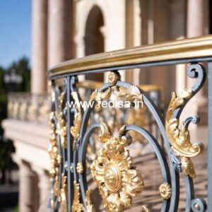 Brass Railing Design For Stylish Home Decor Box Window Grill Design Catalog