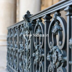 Elegant Brass Railing Design For Modern Villas Steel Grill Ki Design