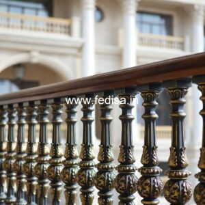 Stylish Brass Balcony Railing With Modern Design Latest Iron Grill Design