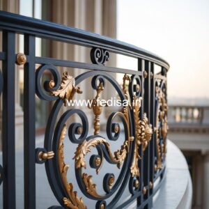 Antique Brass Handrail Design For Classic Interiors Ss Steel Window Design
