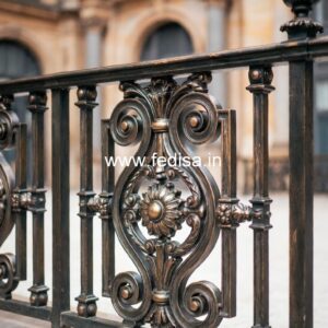Stylish Brass Balcony Railing With Designer Look Makan Khidki Design