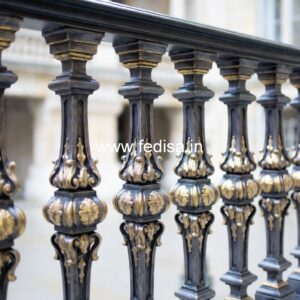 Decorative Brass Balcony Railing With Unique Design Home Iron Grill Design