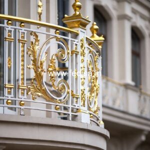 Luxury Brass Balcony Railing For Designer Spaces Simple Window Grill Design Catalog 2026