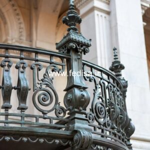 Stylish Brass Staircase Railing For Modern Projects Ss Gate Grill